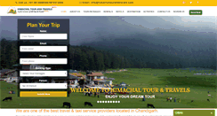 Desktop Screenshot of himachaltourandtravels.com